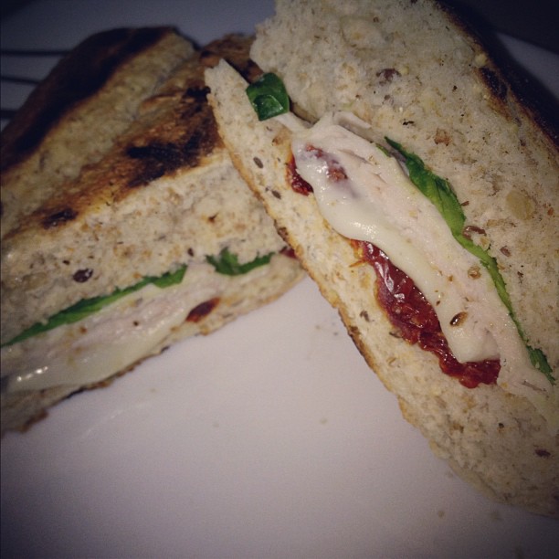 Turkey Paninis W/ Sun Dried Tomatoes